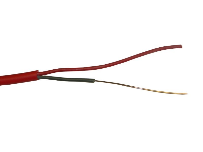 Кабель сигнальный NETKO, неэкранированный, КПСнг (А) - FRLS, 1*2*0.5мм2 (0.8мм) 30м, красный