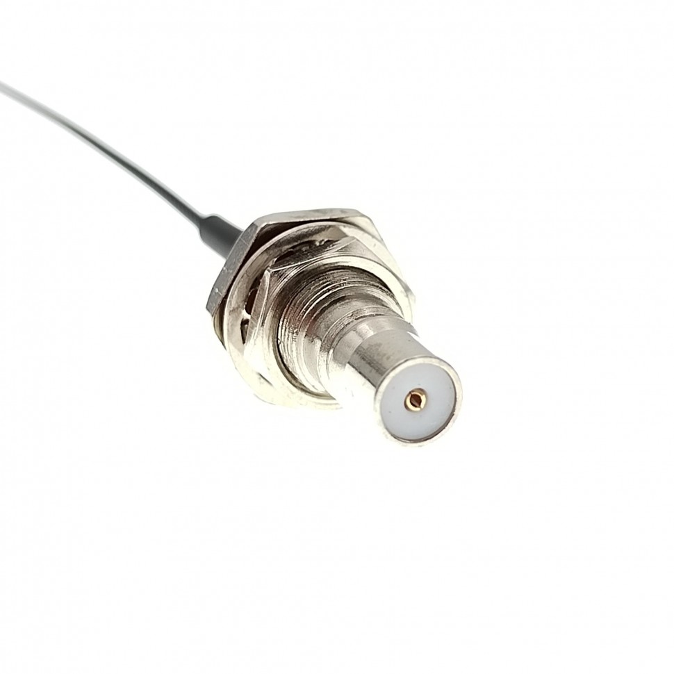Адаптер для модема (пигтейл) IPEX4(MHF4)-QMA(female) кабель RF1.13 15см.