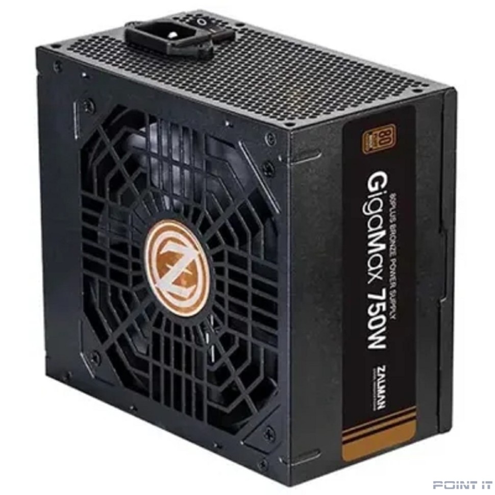 Zalman <GVII> ZM750-GVII, 750W, ATX12V v2.31, EPS, APFC, 12cm Fan, 80+ Bronze, Retail