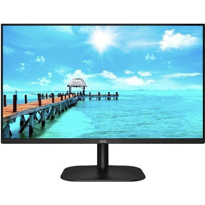 ЖК монитор AOC 27B2QAM 27" Panel VA 1920x1080 16:9 75Hz 4 мс Колонки Наклон Цвет черный 27B2QAM