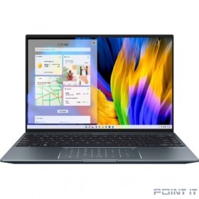 Ноутбук ASUS Zenbook 14X UX5401ZA-KN150W [90NB0WM1-M00AT0] Pine Grey 14&quot; { OLED Touch  i7 12700H/16Gb/512PCISSDGb/Iris Xe/Win11Home