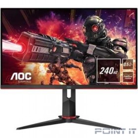 Монитор LCD AOC 23.8&quot; Gaming 24G2ZU {IPS1920x1080 240Hz 0.5ms 350cd 16:9 1000:1 8bit(6bit+FRC) 170/160 2xHDMI2.0 DisplayPort1.2 FreeSync(Prem) 4xUSB3.0 AudioOut 2x2W VESA}