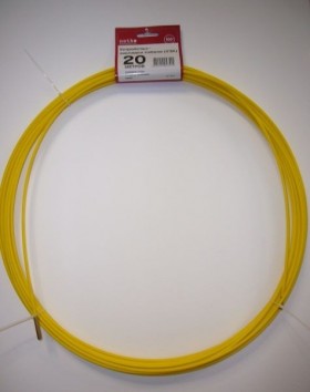 Устройство закладки кабеля (УЗК) 20м, стеклопруток с 1 сменным наконечником, d=4,5мм, желтый, Netko