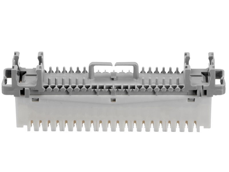 Плинт LSA Profil размыкаемый, ABS, 10 пар, медные контакты, универсальный, нумерация (0-9), бело-серый NETKO Optima SB 5шт
