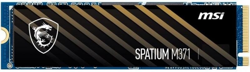 SSD жесткий диск NVME M.2 1TB SPATIUM M371 1TB MSI