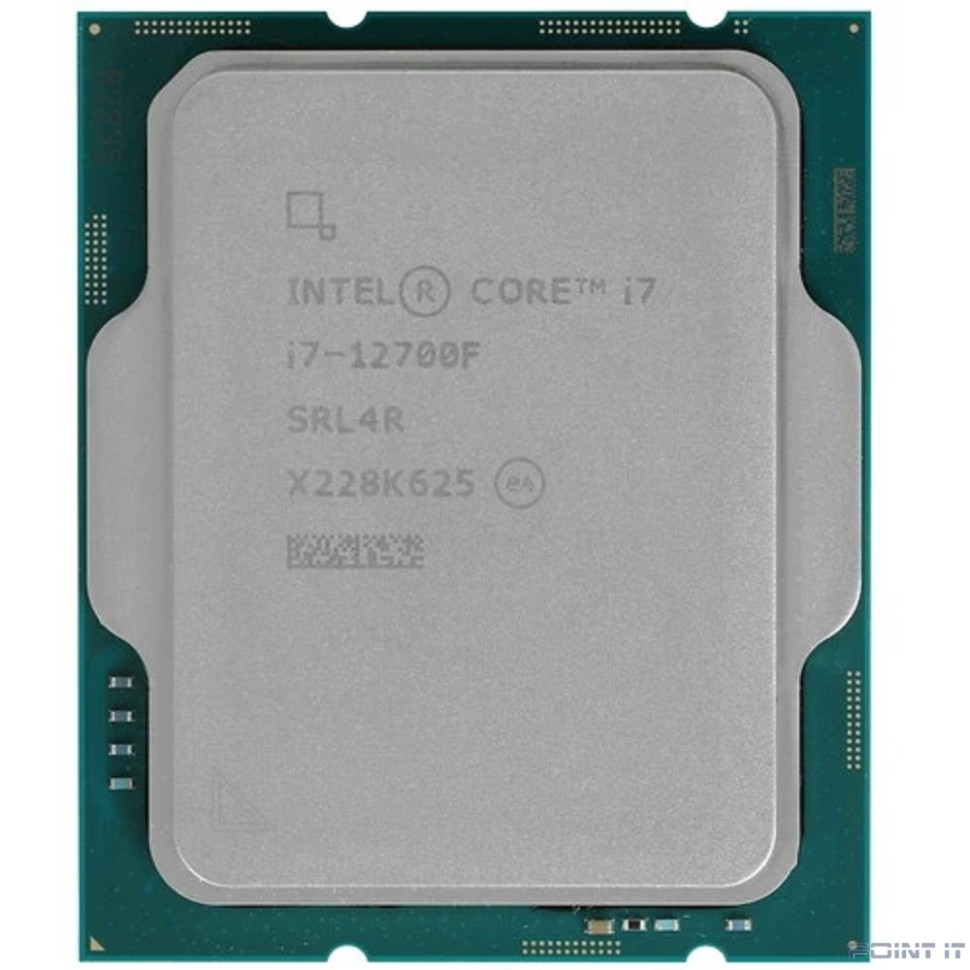 CPU Intel Core i7-12700F Alder Lake OEM {2.1 ГГц/ 4.8 ГГц в режиме Turbo, 25MB, LGA1700}
