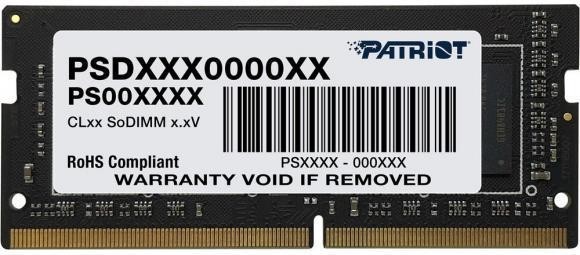 Модуль памяти для ноутбука SODIMM 32GB DDR4-3200 PSD432G32002S PATRIOT