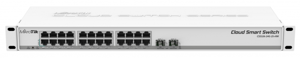 Коммутатор MikroTik CSS326-24G-2S+RM