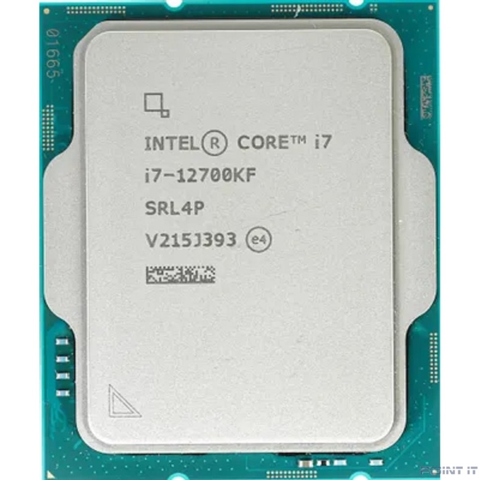 CPU Intel Core i7-12700KF Alder Lake OEM {3.6 ГГц/ 4.9 ГГц в режиме Turbo, 25MB, LGA1700}