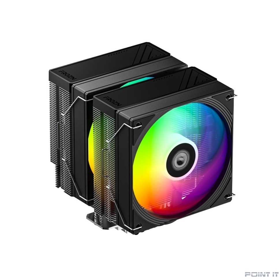Cooler ID-Cooling FROZN A620 PRO SE ARGB LGA1700/1200/115X/AM5/AM4 TDP 260W, PWM, черный, 6 тепл.трубок + медная база, 