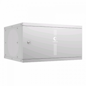  					Шкаф телекоммуникационный настенный 19 6U, серия LIGHT разборный, дверь металл, цвет серый				 