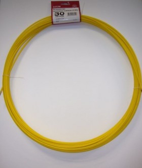 Устройство закладки кабеля (УЗК) 30м, стеклопруток с 1 сменным наконечником, d=4,5мм, желтый, Netko