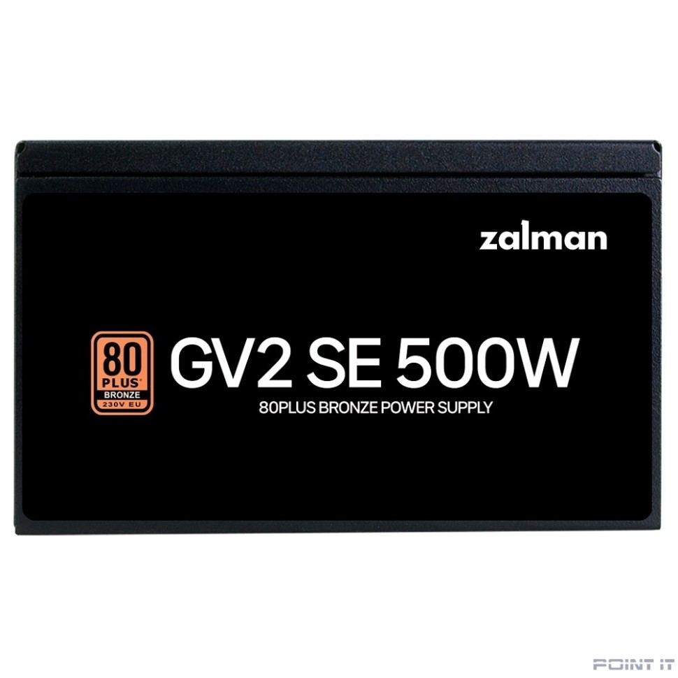 Zalman <GV2SE>  ZM500-GV2SE <500W, ATX12V v2.52, APFC, 12cm Fan, 80+ Bronze, Ret>