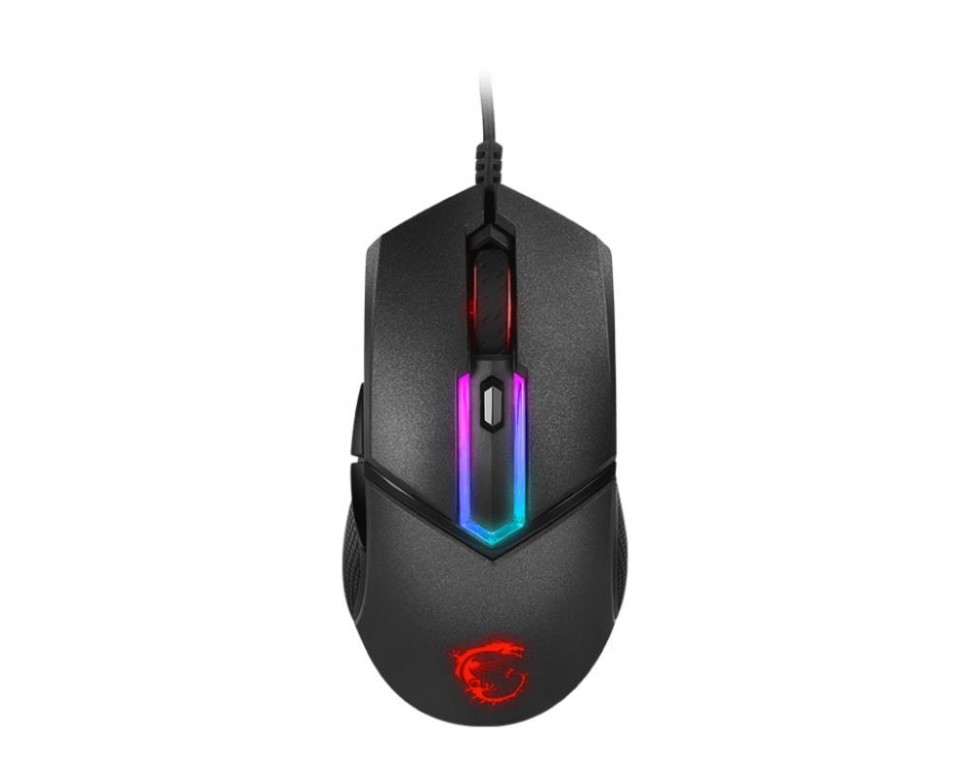 Мышка USB OPTICAL GAMING BLACK/RGB CLUTCH GM30 MSI