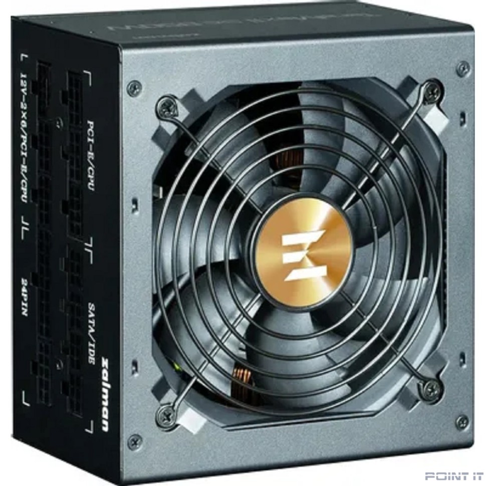 БП Zalman <TMX2SE> ZM850-TMX2SE  <850W, PCIe 5.1, ATX v3.1, 12cm Fan, FCM, 80+ GOLD, Retail>