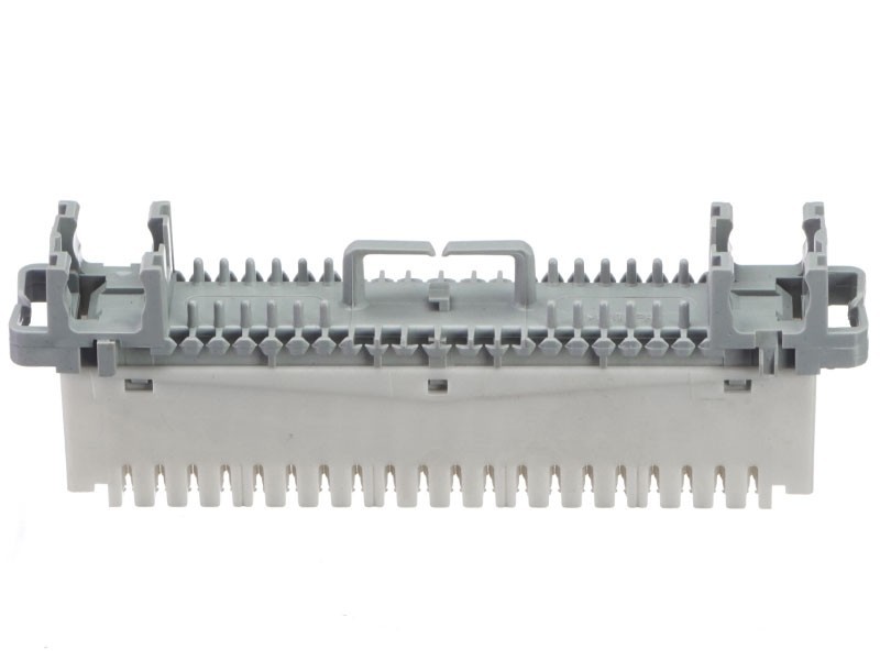 Плинт LSA Profil размыкаемый, ABS, 10 пар, медные контакты, универсальный, нумерация (1-0), бело-серый NETKO Optima SB