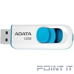 Флэш-накопитель USB2 32GB WH/BLUE AC008-32G-RWE A-DATA