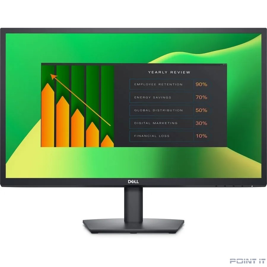 Монитор LCD Dell 23.8" E2423HN черный {VA 1920x1080 75Hz 5ms 250cd 3000:1 8bit(6bit+FRC) D-Sub HDMI1.4 VESA}