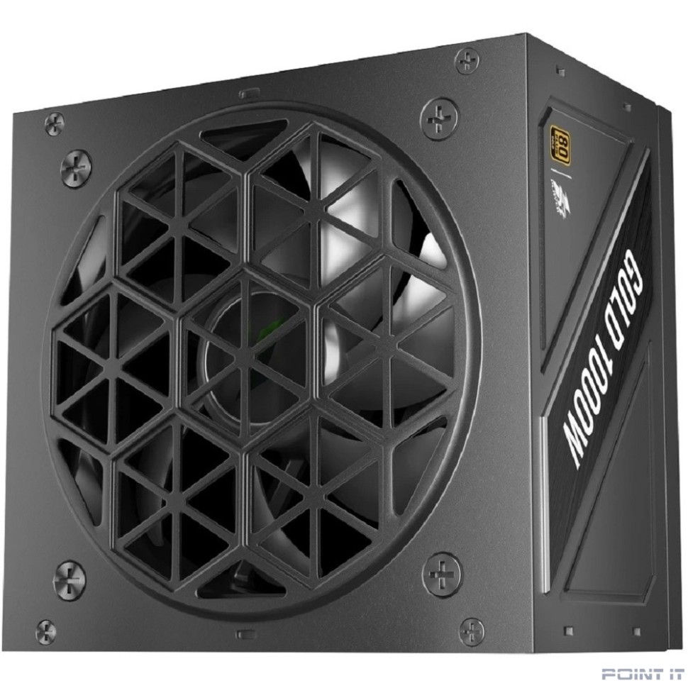 1STPLAYER NGDP Gold 1000W / ATX 3.0, APFC, 80 PLUS Gold, LLC+DC-DC, 120mm fan, full modular / HA-1000BA4