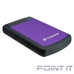 Transcend Portable HDD 2Tb StoreJet TS2TSJ25H3P {USB 3.0, 2.5&quot;, violet}