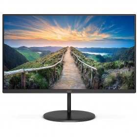 ЖК монитор AOC Q24V4EA/23.8&quot;/IPS/2560x1440 16:9/75Hz/250/1000:1 Matte/4 мс/да/черный/5.05 кг Q24V4EA