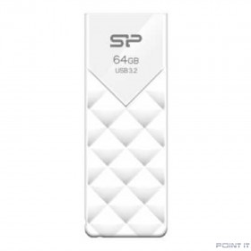 Флеш накопитель 64Gb Silicon Power Blaze B03, USB 3.2, Белый