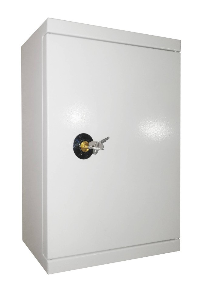 Коробка распределительная металлическая  (В35хШ25хГ13см), замок