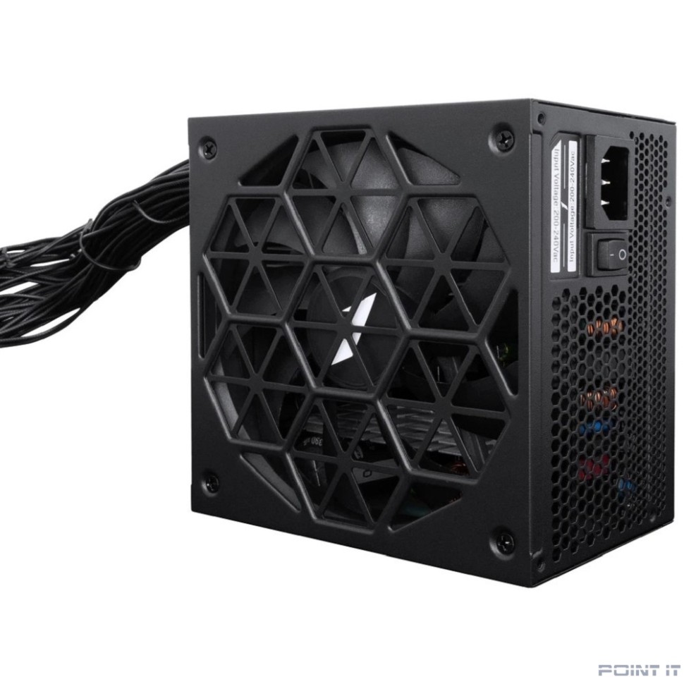1STPLAYER ACK 750W Black / ATX 2.4, APFC, 80 PLUS Standard, Double Forward, 140mm fan, non-modular / HA-750AC2