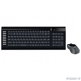 Клавиатура + мышь Oklick 220M черный, USB, беспроводная  [1062000]