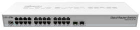 Коммутатор MikroTik CRS326-24G-2S+RM