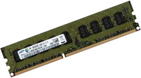 Модуль памяти DDR3 4Gb  M391B5273DH0-CK0 Unbuffered Samsung PC3-12800E 1600 UDIMM   2RX8  1,5V Dual Rank