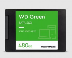 SSD жесткий диск SATA2.5&quot; 480GB SLC GREEN WDS480G3G0A WDC