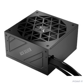 1STPLAYER Блок питания  ACK SILVER 750W Black / ATX 3.1, APFC, 80 PLUS Silver, Double Forward, DC-DC, full Teapo caps, 140mm fan, non-modular / HA-750BA7-BK