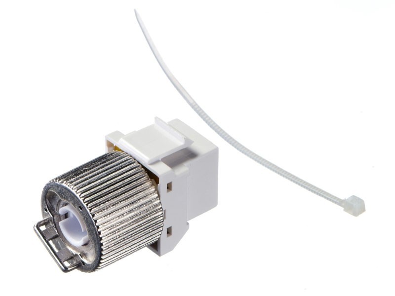 Модуль Keystone неэкранированный, RJ45, cat.6, 90°, без инструмента, белый, Netko СКС