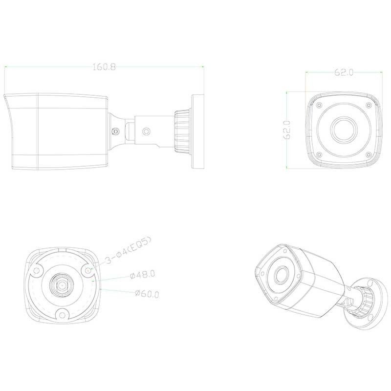 HN-BP23IRe (2.8) IP видеокамера 3Mp Hunter