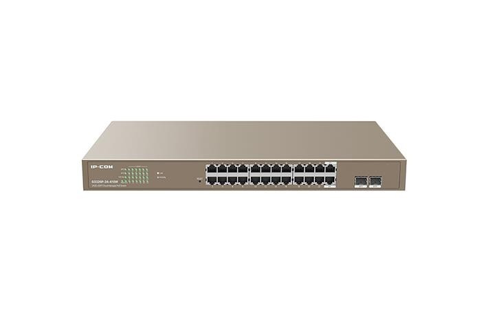 Коммутатор 24PORT 2SFP POE G3326P-24-410W IP-COM TENDA