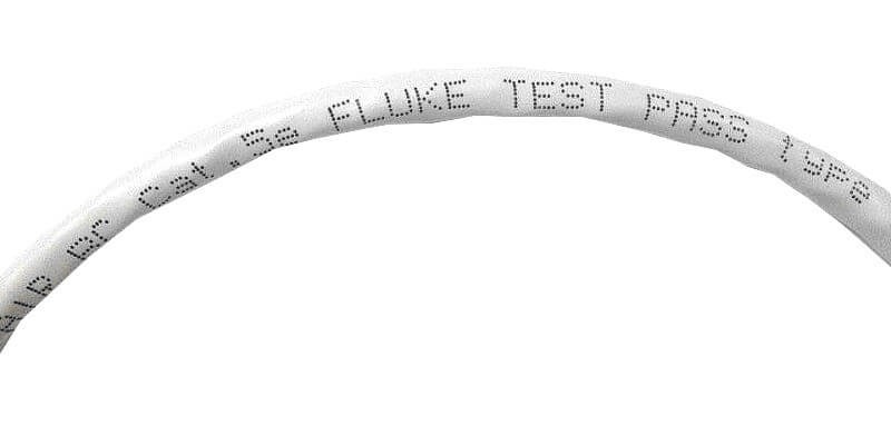 Кабель LC UTP4 cat.5е, одножильный, Cu, Проходит Fluke тест, серый 10м