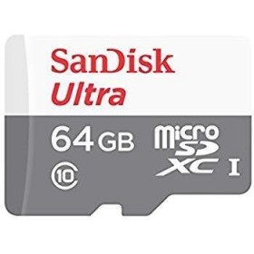 Карта памяти MICRO SDXC 64GB UHS-I SDSQUNS-064G-GN3MN SANDISK