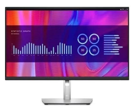 ЖК монитор DELL P2723DE/27" Cенсорный экран нет/IPS/2560x1440 16:9/350/1000:1 Matte/5 мс/да/черный/9 кг P2723DE