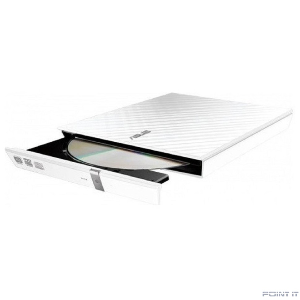 ASUS White Slim Ret. Karim Rashid Collection SDRW-08D2S-U LITE, USB, Белый 90-DQ0436-UA221KZ