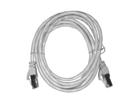 Патч-корд FTP4 cat.5е, BC, LSZH, серый, литой коннектор NETKO Optima