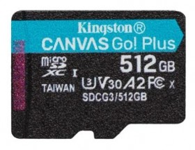 Карта памяти MICRO SDXC 512GB UHS-I SDCG3/512GBSP KINGSTON