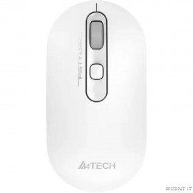 A-4Tech Мышь Fstyler FG20S белый/серый оптическая (2000dpi) silent беспроводная USB для ноутбука (3but)