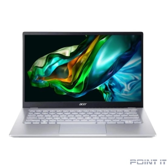 Ноутбук Acer Swift Go 14 SFG14-41-R2U2 [nx.kg3cd.003] Silver 14" {FHD Ryzen 5 7530U/16Gb/512Gb SSD/AMD Radeon/Win 11 Home}