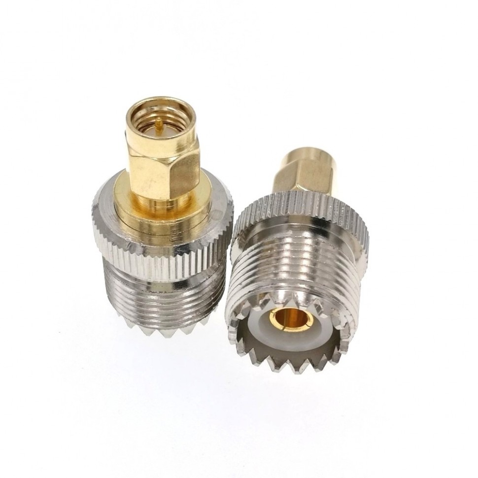 ВЧ-адаптер SMA(male)-UHF(female) SO239