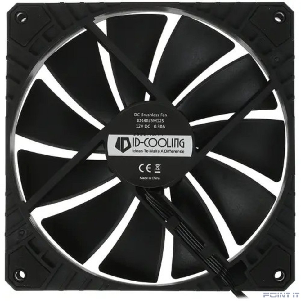 Case Fan ID-Cooling WF-14025-XT BLACK,  140мм, Ret