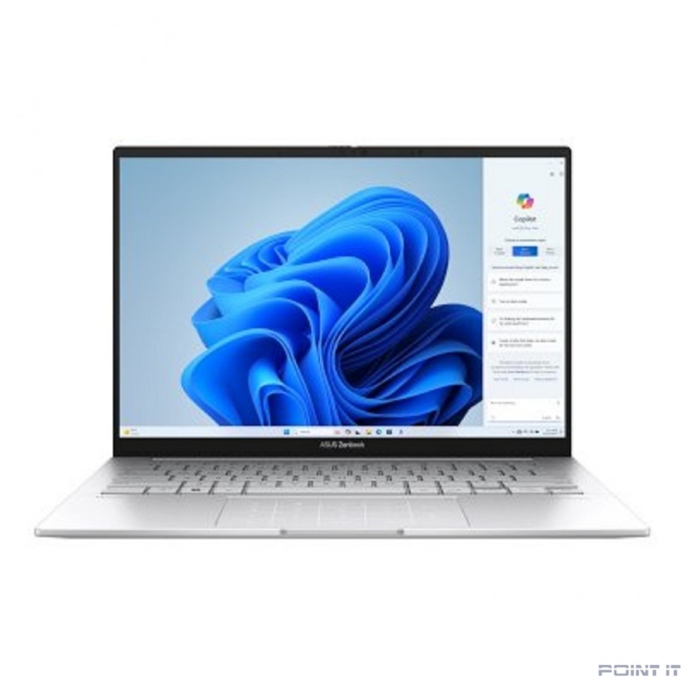 Ноутбук ASUS Zenbook 14 UX3405MA-QD488W [90NB11R2-M00SS0] Silver 14" {OLED FHD+ Ultra 7 155H/16Gb/SSD1Tb/Intel Arc/Win 11 H}