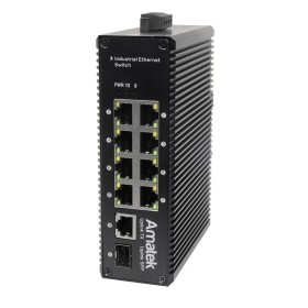 AN-SX10P8A - промышленный 10-портовый коммутатор с PoE до 240Вт