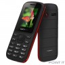 TEXET 130-TM Мобильный телефон цвет черный-красный