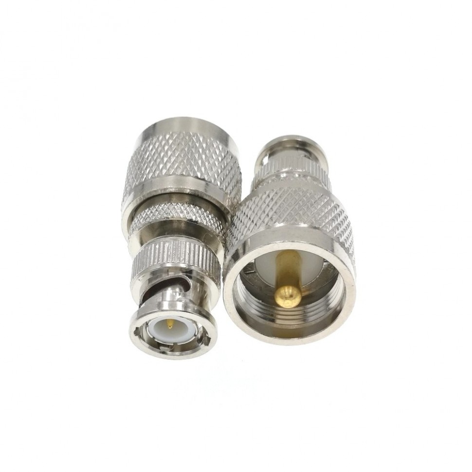 ВЧ-адаптер UHF(male) PL259-BNC(male)